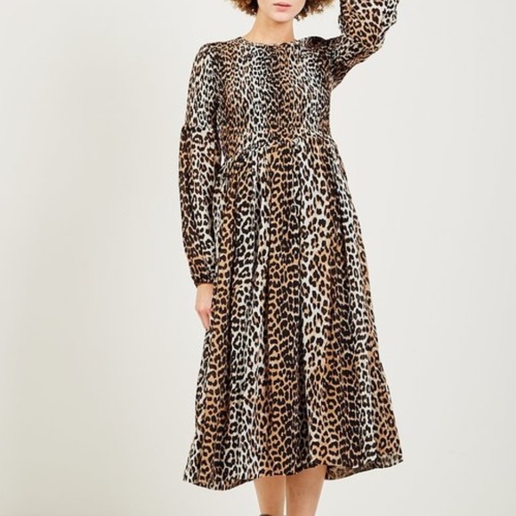 Ganni Georgette Smock Dress - Picture 4 of 4